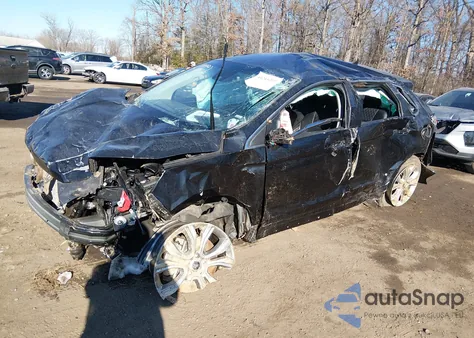 2024 Ford Edge Titanium from USA, damaged, VIN 2FMPK4K91RBA68827